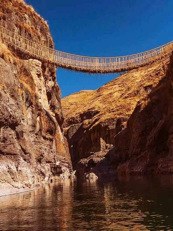 Tour al Puente Inca Qeswachaka 1 Qeswachaca Inca Bridge Tour Full Day