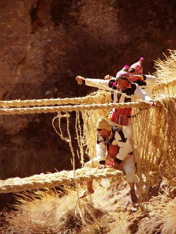Tour al Puente Inca Qeswachaka 3 Qeswachaca Inca Bridge Tour Full Day